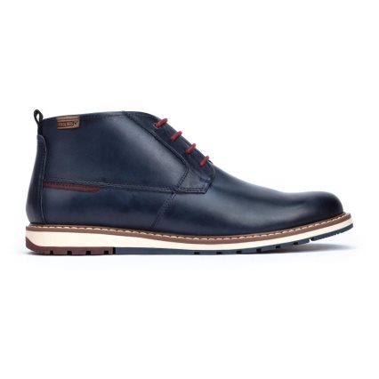 Men's Pikolinos BERNA Ankle Boots Blue | NZ R59213Q